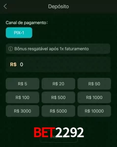 deposits BET2292